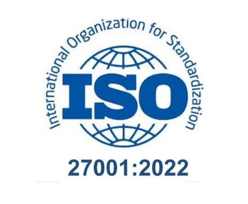 ISO 27001 Certified