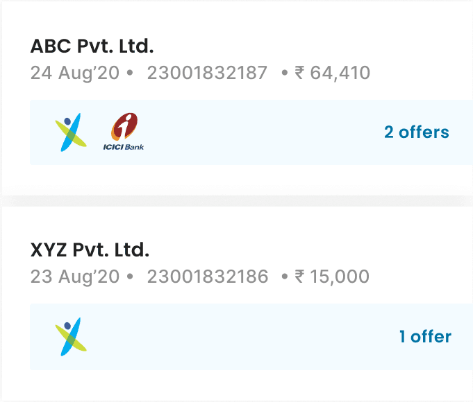 Multiple Lenders